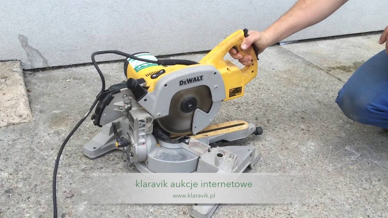 Pilarka poprzeczna DW707 (www.klaravik 