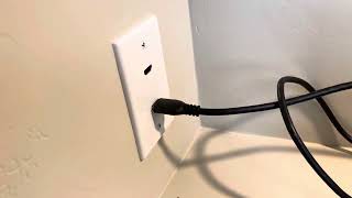2 Port Hdmi Wall Plate Built-In Hi-Speed Hdmi Cable Decora Style Jackplug For Outlet Port Review