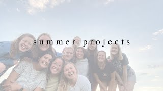 FOCUS Summer Projects