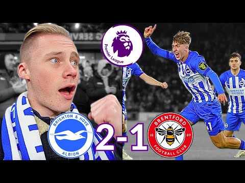 Young Brighton Talent Scores Winner!! | Brighton VS Brentford | Match Day Vlog