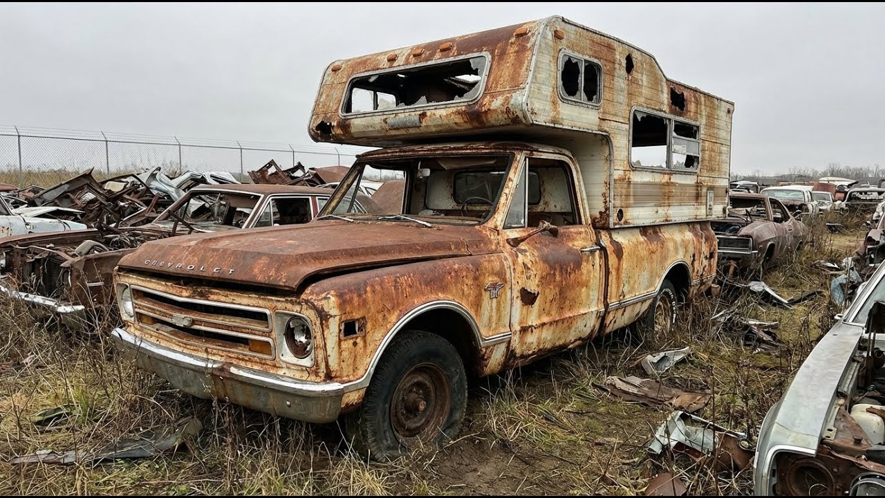 We Found 1968 Chevrolet C20 Camper for $200… Then Restored It | ASMR Car Restoration!