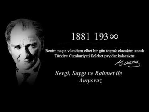 10 Kasım Şarkısı/Atatürk Benim En Büyük Yasım Şarkısı #10kasım #Atatürk