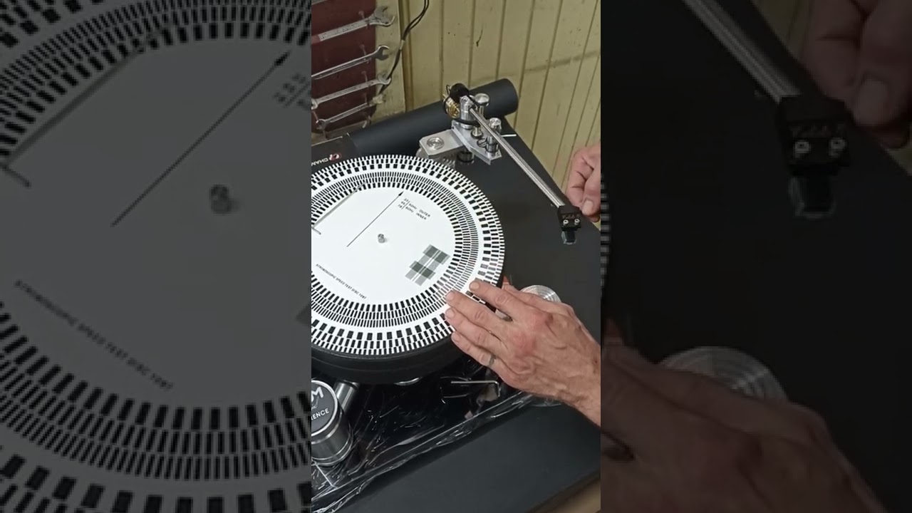 Step 5. S.A.M. Calista II tonearm - cartridge and stylus alignment