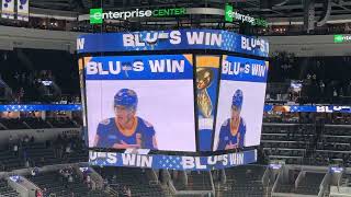 St. Louis Blues Post Game Goal Horn (4/1/25)