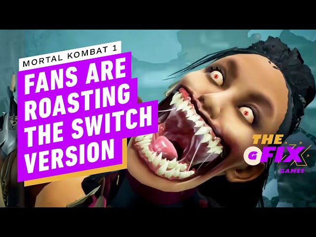 Mortal Kombat 1 Fans are Roasting the Hell Out of the Nintendo Switch  Version - IGN Daily Fix - YouTube