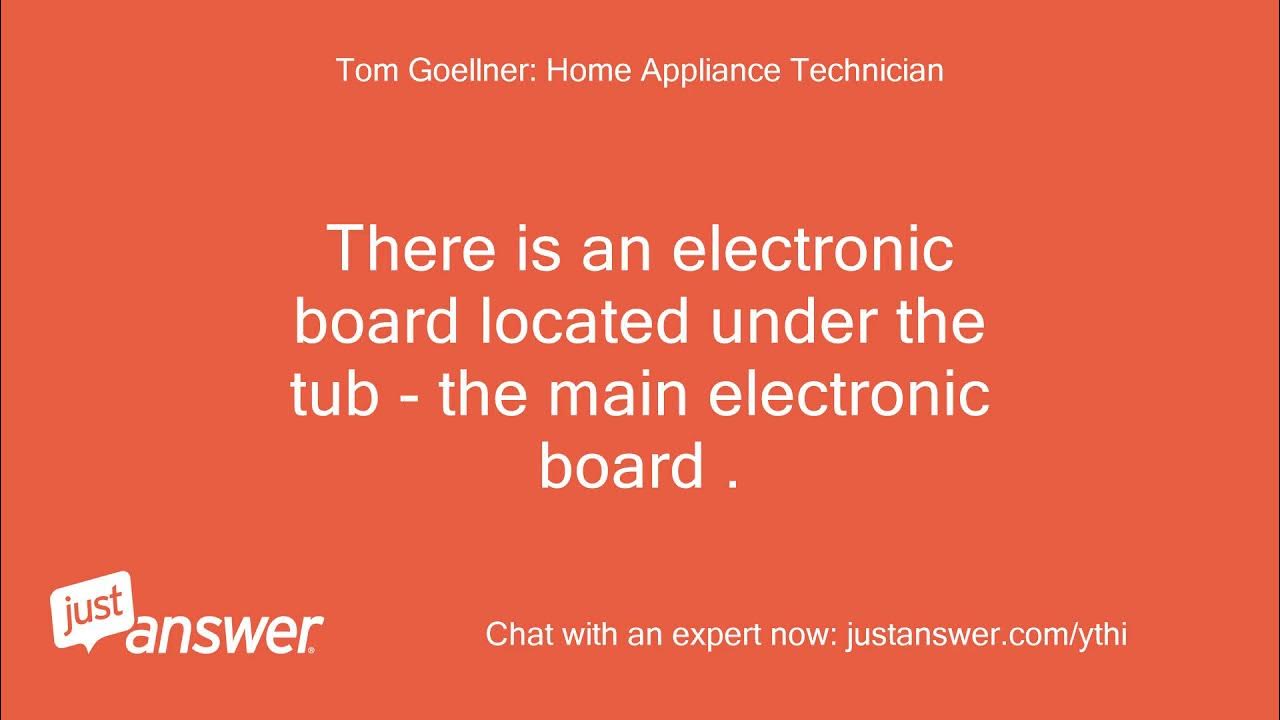 Ge DDT595SSJ0SS model dishwasher lights blinking will not YouTube