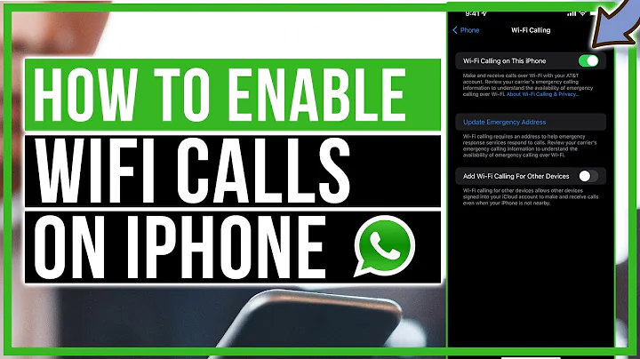 How To Turn On WiFi Calling On The iPhone