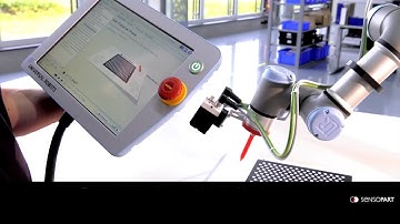 VISOR® Robotic met URCap - # 2 Eenvoudige kalibratie met de kalibratieplaat (robot)