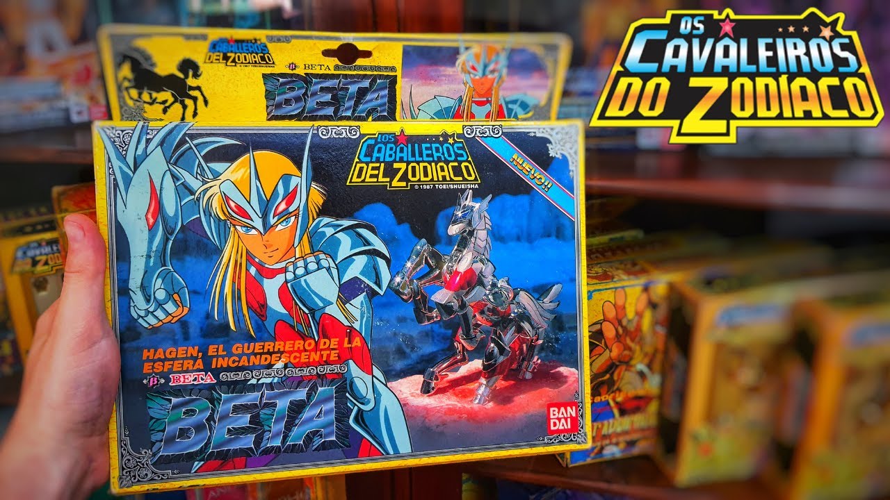 Vintage Saint Seiya Caballeros Zodiaco Bandai BETA NEW!! SEALED