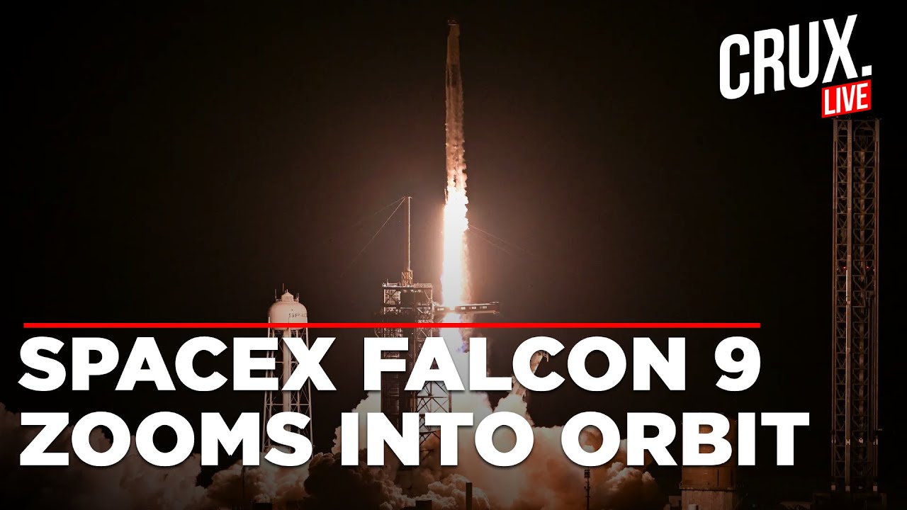 SpaceX Launch Live | Falcon 9 Rocket Launches 23 Starlink Satellites ...