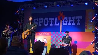 Ryan Larkins, "The Painter" at CMA Fest Spotlight Stage, 6/8/24