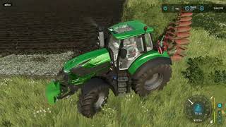 Farming Simulator 22 Tarla sürümü ve Silaj depolamak #silage