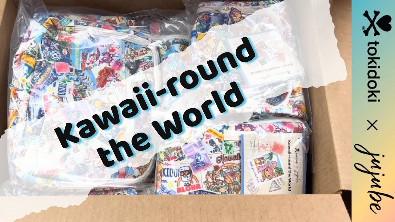 Tokidoki x JuJuBe | Kawaii-round the World | Print Comparisons
