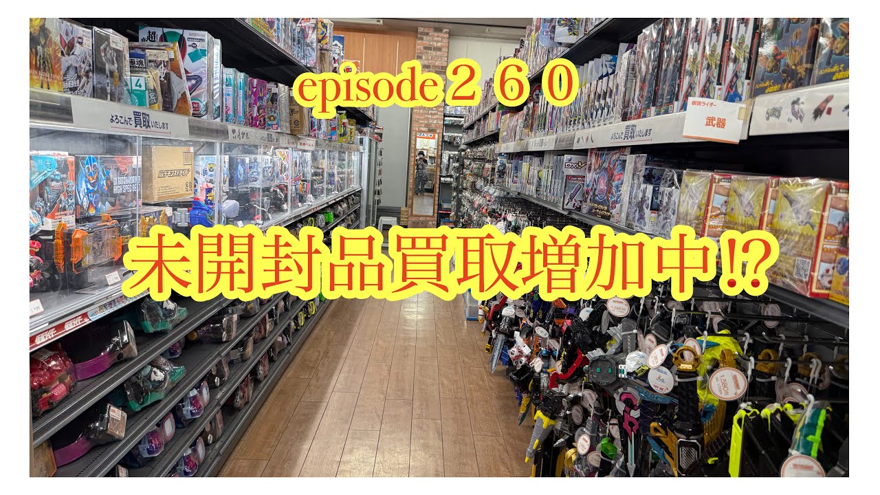 大量のコレクション I've been seeing a lot of unopened items lately. The Toy