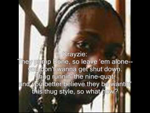 THUGGISH RUGGISH BONE WITH LYRICS