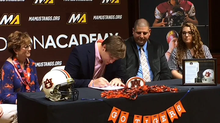 Austin Troxell signs with Auburn