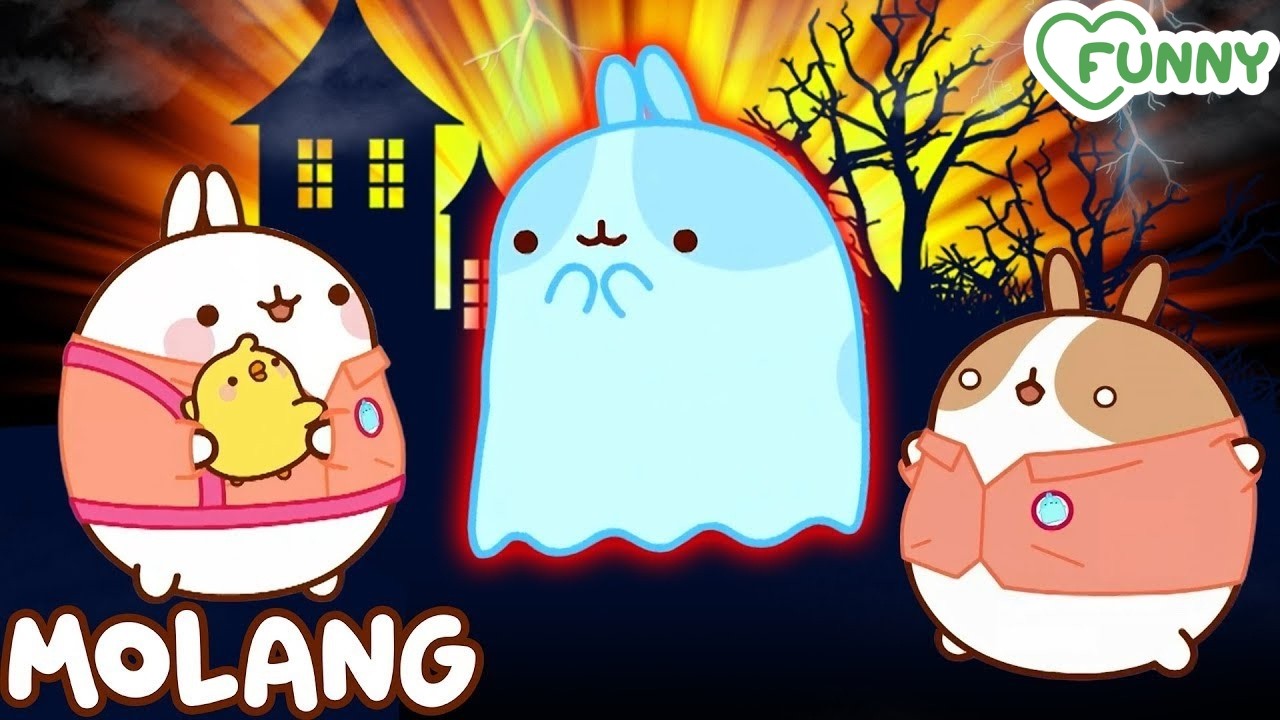 😱👻 Tajemnica nawiedzonego zamku — Molang i Piu Piu Zostańcie, aby pomóc!