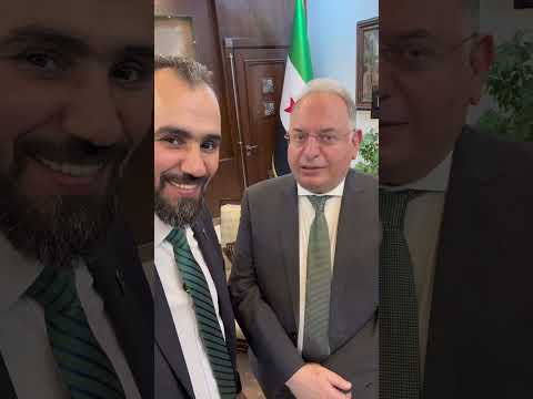 لقاء مع معالي وزير المالية السوري د محمد يسر برنية حول كثير من الأسئلة التي تدور بأذهان السوريين