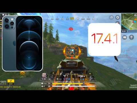 iPhone 12 Pro Max コール オブ デューティ モバイルゲームテスト（iOS 17.4.1 アップデート後 2024年）|CODM テスト 2024
