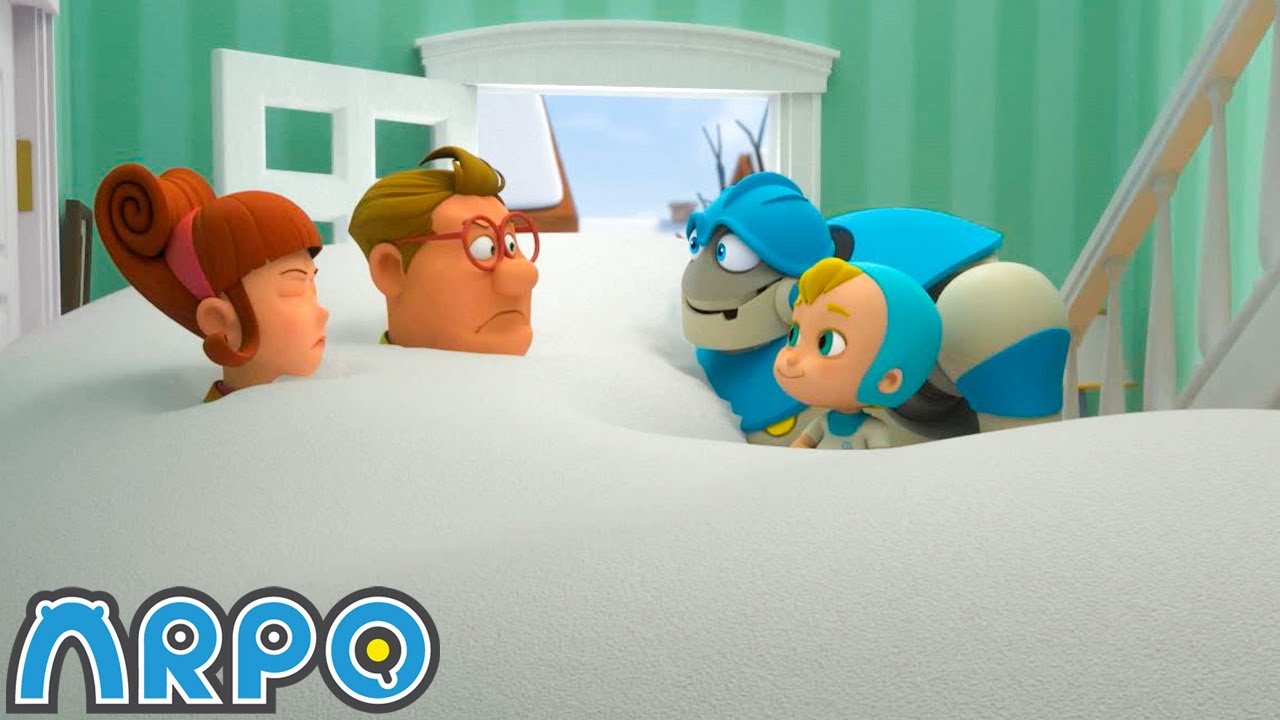 Do You Want The Snow House Tour? 🌨️ ARPO Kids Cartoons | Videos for Kids | Animation Compilation