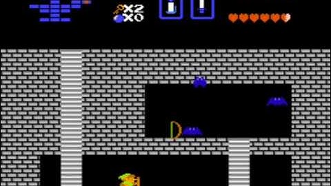 The Legend of Zelda Video Walkthrough Part 2  - Dungeon 1