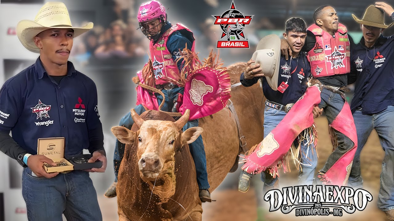 Riquelme dos Santos VENCEU com GARRA o Last Cowboy Stading 👊 DivinaExpo 2025