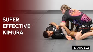 Kimura Setup from the Knee Shield Guard