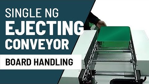 Single NG Ejecting Conveyor