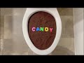 Will it flush  coffee and candy