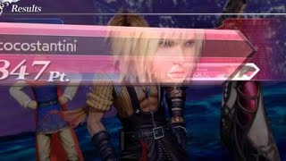 DISSIDIA FINAL FANTASY NT_Tidus triple kill