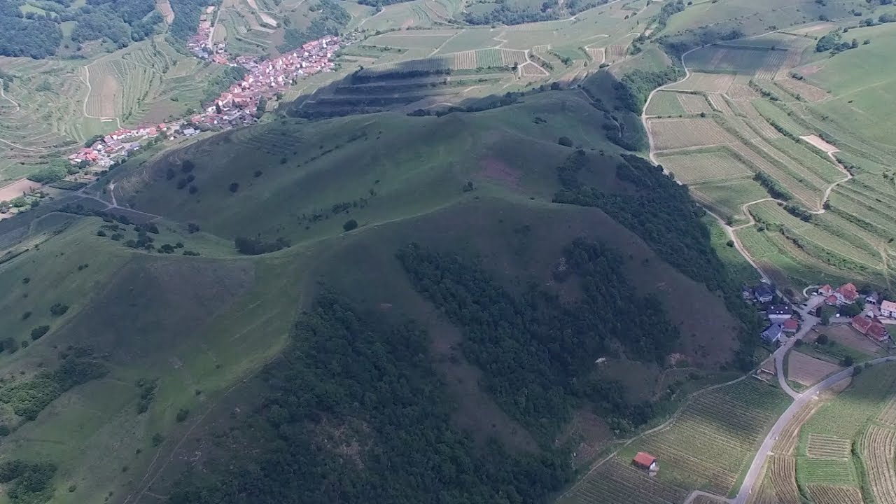 Rundflug Kaiserstuhl Vogtsburg Badberg UHD (4K)