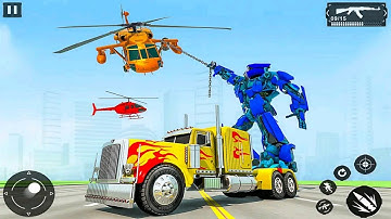 US Army Tank Transform Robot Battle War Shooting #3 - Android Gameplay