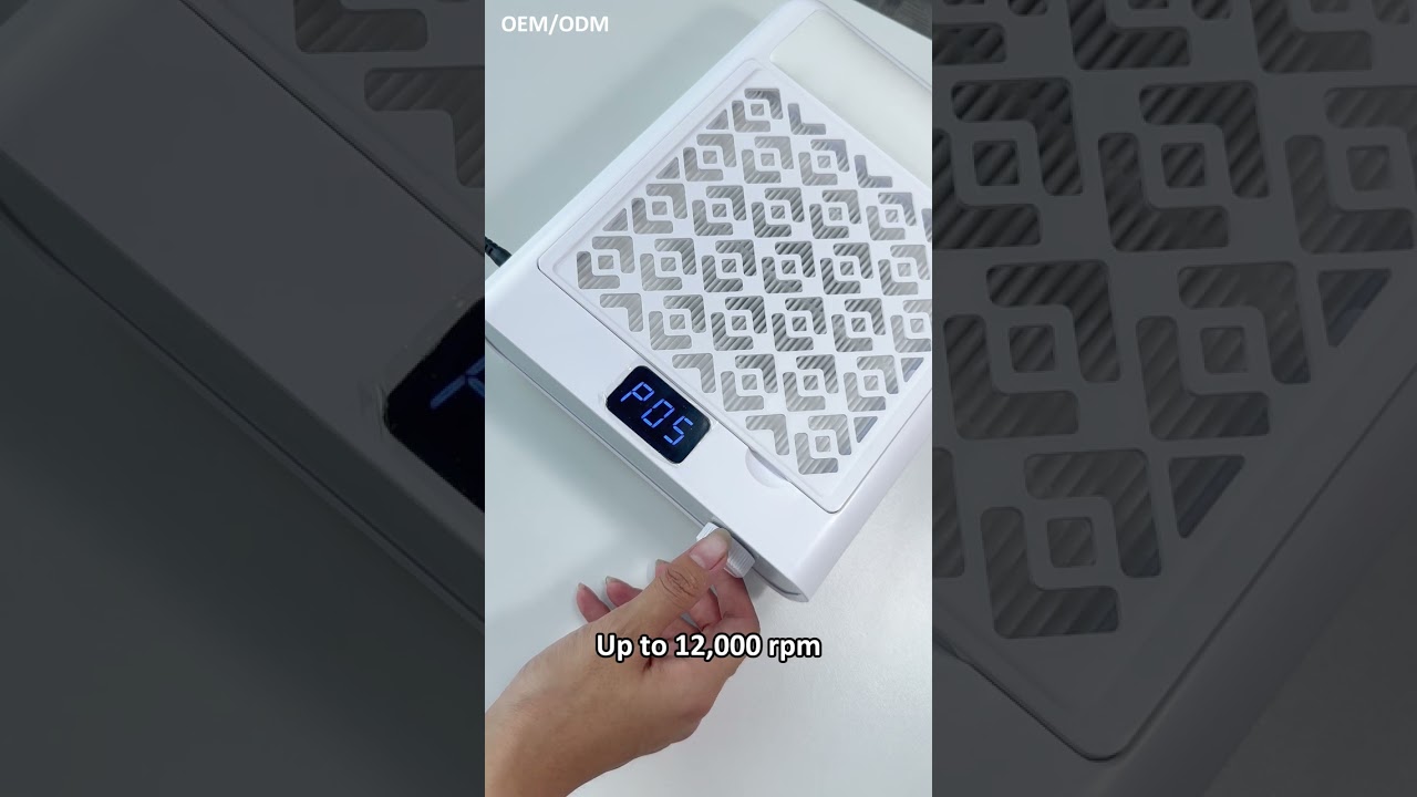 The WL005 nail dust collector keeps your workspace clean