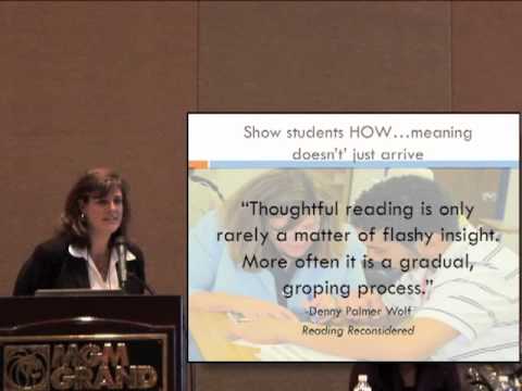Cris Tovani -- Formative Assessment: Smart is Something You Get ...