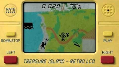 Treasure Island LCD Retro game for Android