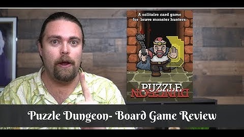 Puzzle Dungeon - Card Game Review