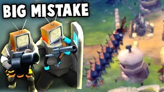 We Made a BIG MISTAKE!  (Guns Up! Multiplayer Gameplay)