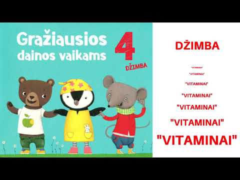 Video: Vitaminai 8 Metų Ir Vyresniems Vaikams