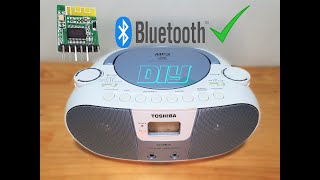 Supercharge Your CD Radio Player with Bluetooth 5.0 Audio Modules