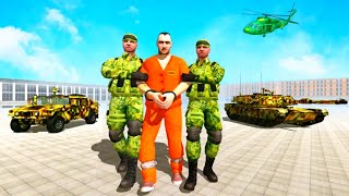 Offroad US Army Prisoner Transport: Criminal Games #androidgames NHK Games Pro screenshot 2