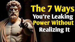 The 7 Ways You’re Leaking Power Without Realizing It | stoicism | stoic wisdom |