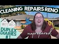 First days cleaning/ repairs/ reno my first house (Duplex Diaries)