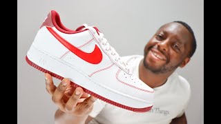 nike air force 1 07 red