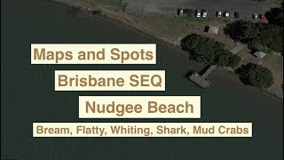 Fishing Nudgee, Brisbane, maps and spots for Bream, Flatty and more.