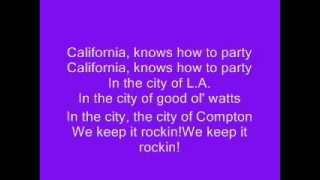 Tupac:california love .. 1 of the best track legendary 2pac with
dr.dre.