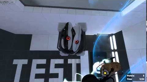 Portal 2 - funnel intro 0 portals
