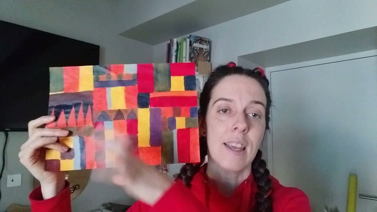 Château 3D inspiré de Paul Klee