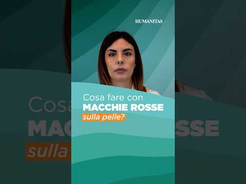 Video Cosa fare se si hanno macchie rosse sulla pelle?