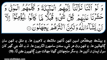 006 Surah Al Anam -- siddiq Minshawi سورة الانعام - صديق منشاوي