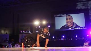 DJ Renegade does breaking set for Youth Olympics. Soul Mavericks represent.